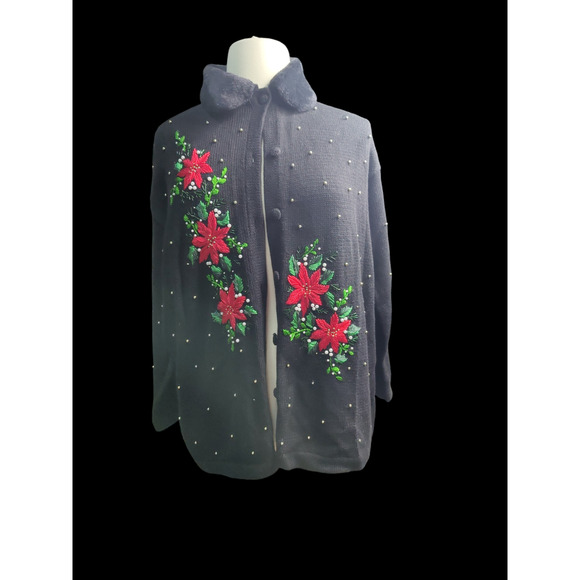 Victoria Jones Christmas womans XXL sweater - Picture 1 of 5